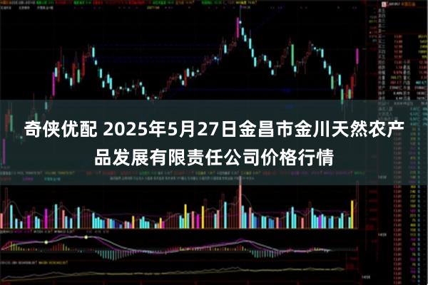 奇侠优配 2025年5月27日金昌市金川天然农产品发展有限责任公司价格行情